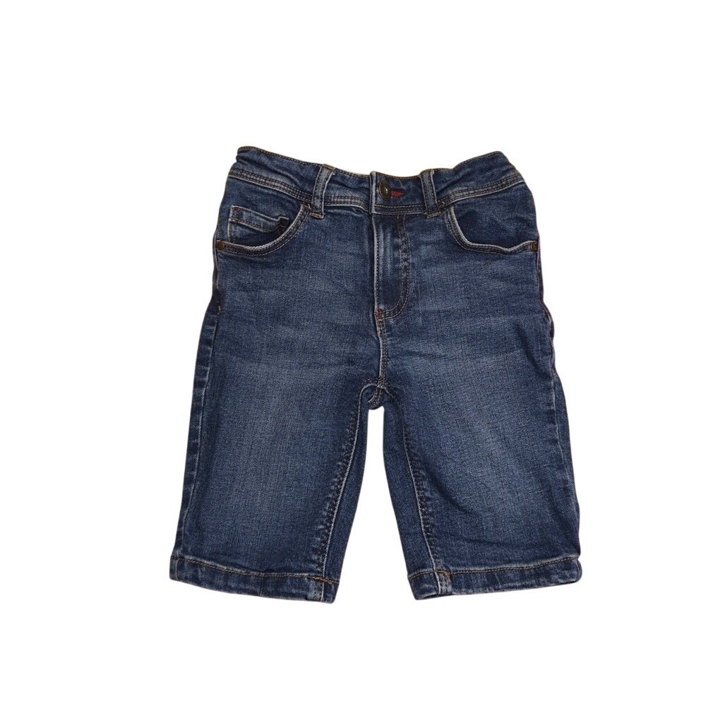 Denim Co Boys Blue Denim Skinny Jeans Shorts Size 5-6 Years 116cm